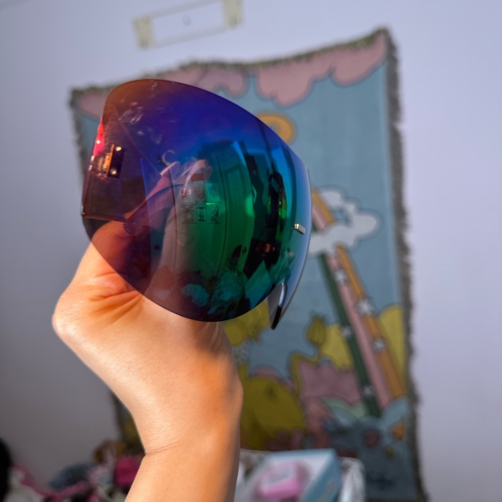 Futuristic Rainbow Visor Sunglasses - image 6